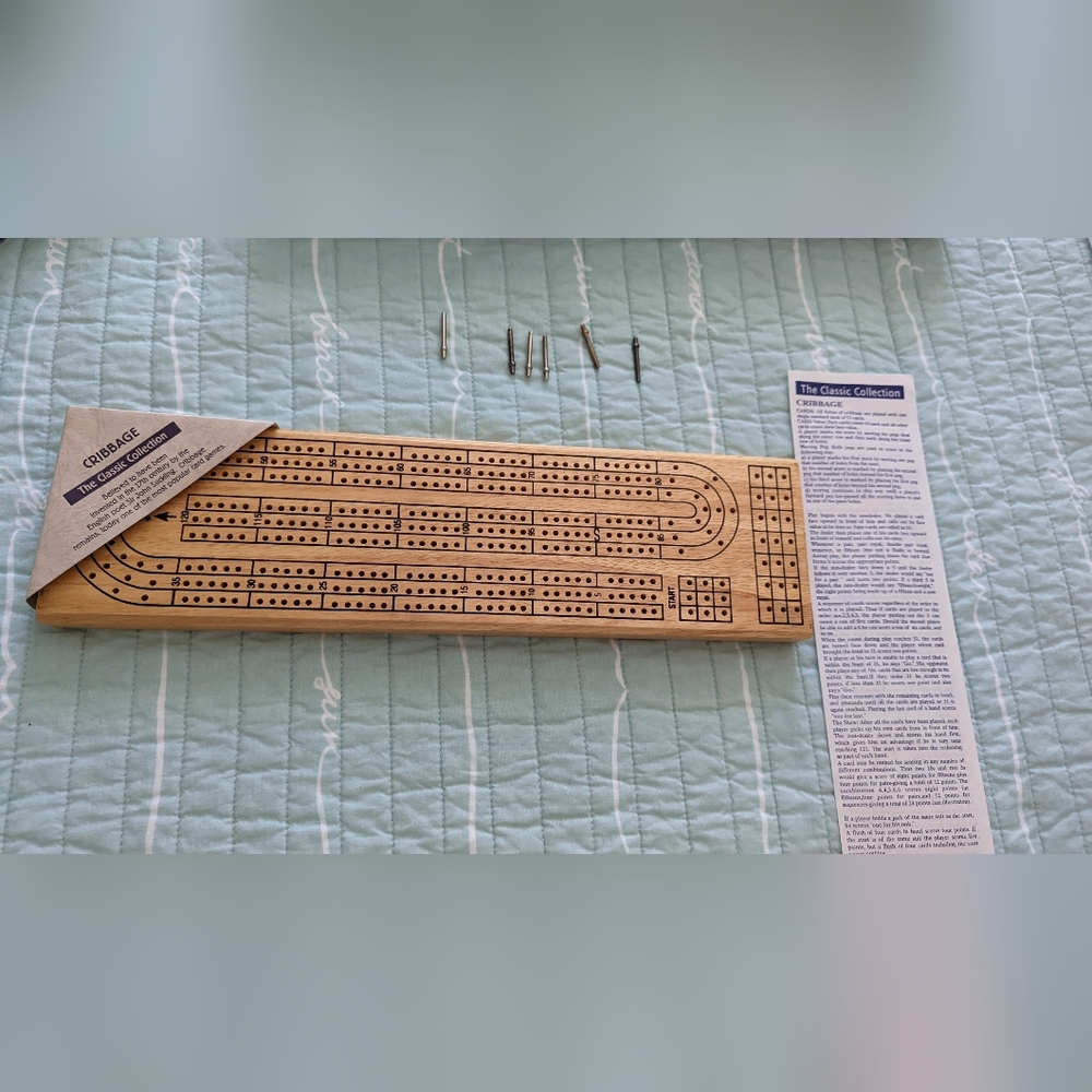 Classic Cribbage Game.